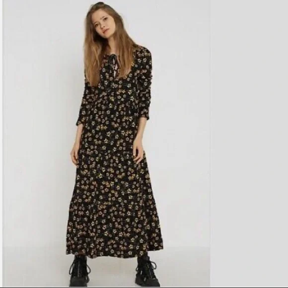 harlow midi dress House of Harlow Brown & Black Polo Knit Midi Dress – Luscious Boutique